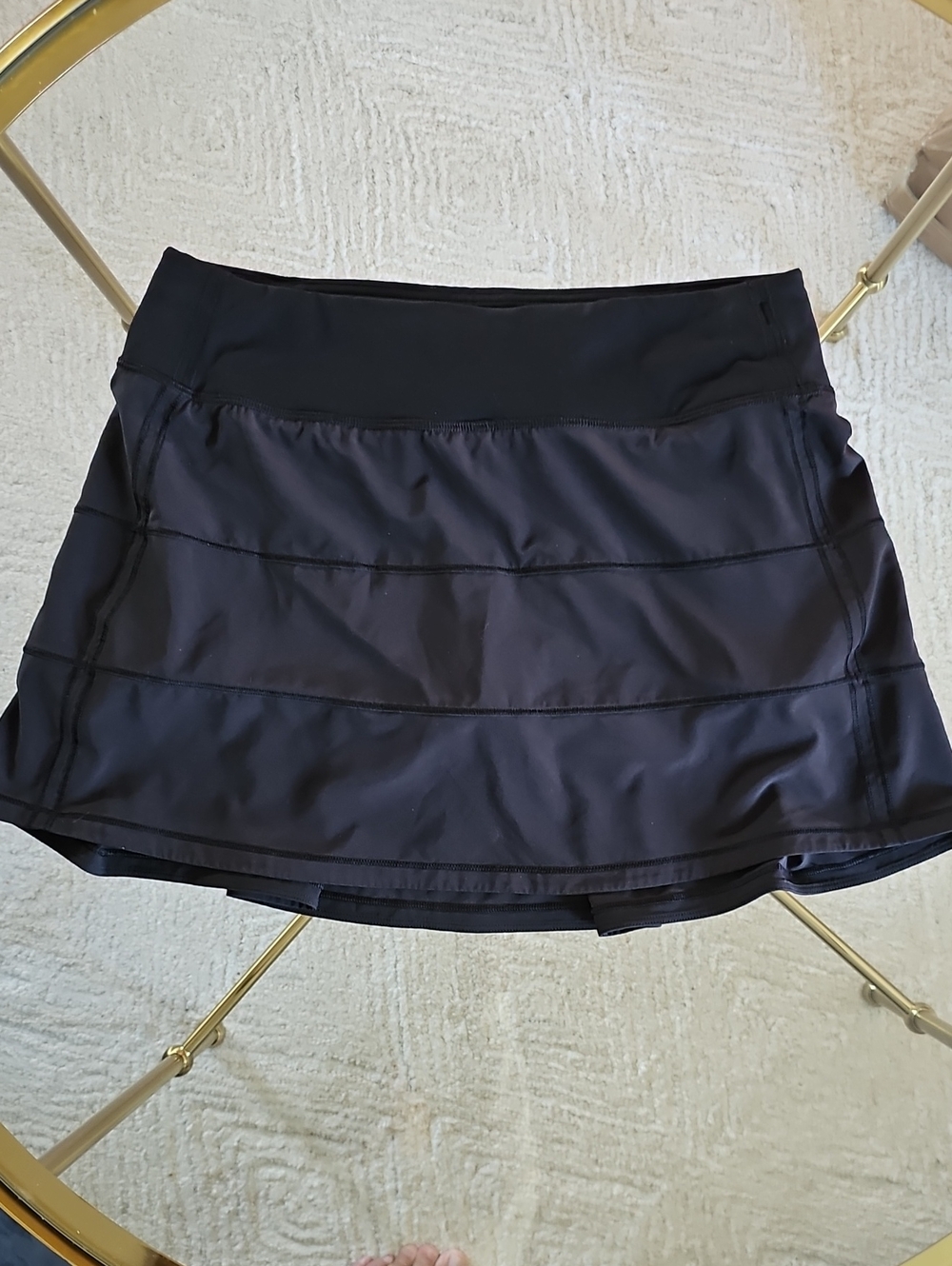 Lululemon Women's Black Active Skort - Athletic Shorts